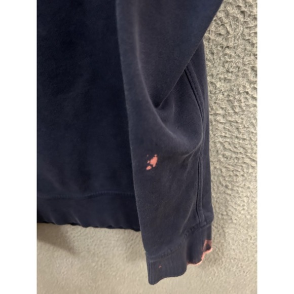 Virginia Cavaliers Sweatshirt Mens Extra Small Blue Orange Quarter Zip Nike Team - Picture 13 of 16